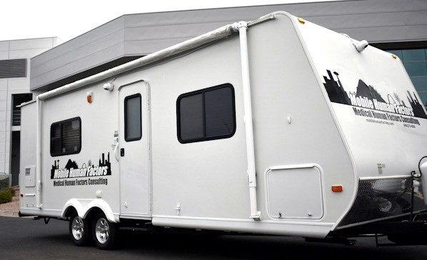 View of the Mobile Human Factors mobile facility.